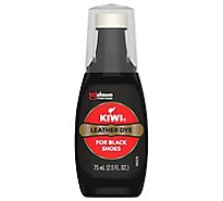Kiwi Black Leather Dye - 2.5 Fl. Oz.