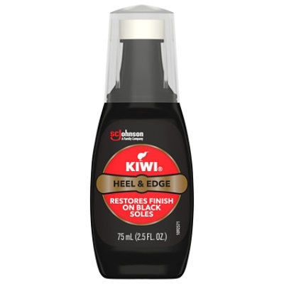 Kiwi Heel & Edge Black With Sponge Applicator - 2.5 Fl. Oz. - Image 1