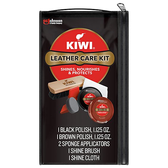 Kiwi Leather Care Kit 6 Count - Each