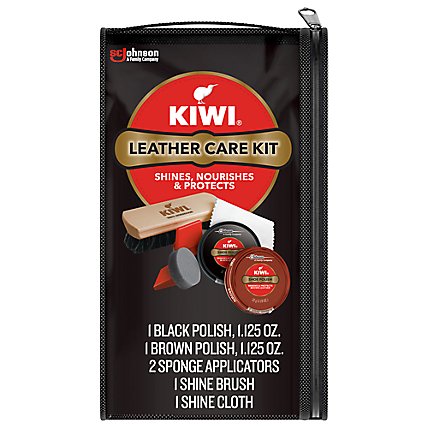 Kiwi Leather Care Kit 6 Count - Each - Image 1
