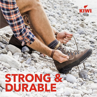 Kiwi Outdoor Black 54 Inch Round Laces Pair - Each - Image 2