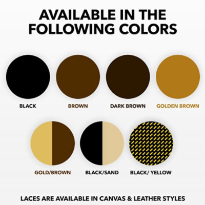 Kiwi Outdoor Black 54 Inch Round Laces Pair - Each - Image 3