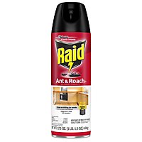 Raid Fragrance Free Ant And Roach Killer 26 Insecticide Aerosol Spray - 17.5 Oz - Image 1