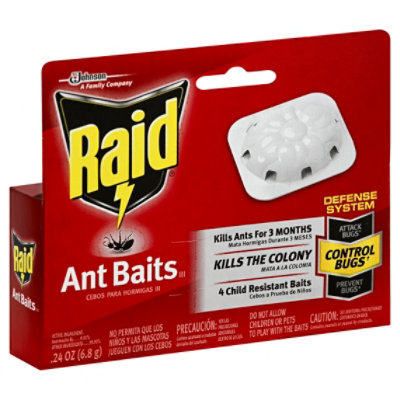 Raid deals for ants