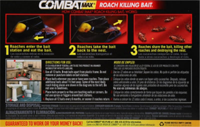 Combat Max Small Roach Bait - 12 Count - Image 8
