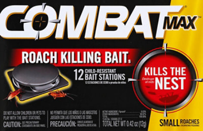 Combat Max Small Roach Bait - 12 Count - Image 2