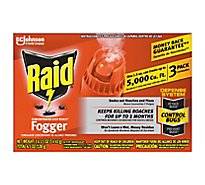 Raid Concentrated Deep Reach Fogger 6 oz (4 Fogger cans at 1.5oz each)