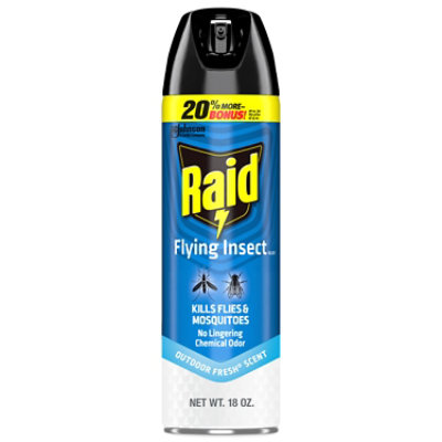 raid flying insect killer pets