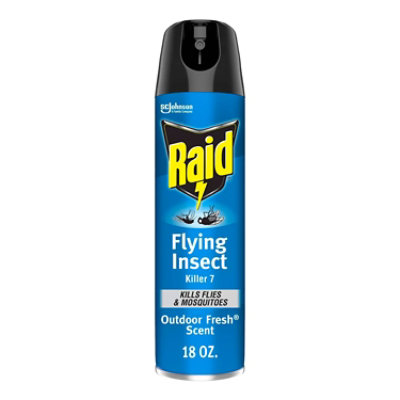 Raid Outdoor Fresh Flying Insect Killer Insecticide Aerosol Spray - 18 Oz - Image 2