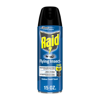 Raid Outdoor Fresh Scent Flying Insect Killer Insecticide Aerosol Spray - 15 Oz - Image 2