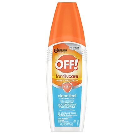 OFF! Familycare Clean Feel Insect Repellent Spritz - 6 Fl. Oz. - Image 1
