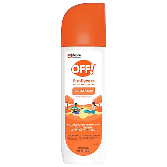 OFF! Familycare Unscented Insect Repellent Spritz - 6 Fl. Oz.