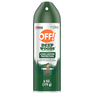 Off! Deep Woods Insect Repellent Aerosol Spray - 6 Oz - Image 2