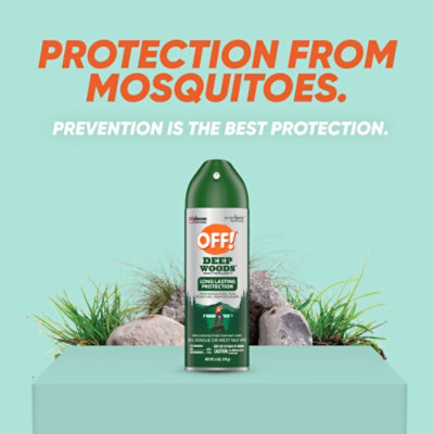 Off! Deep Woods Insect Repellent Aerosol Spray - 6 Oz - Image 4