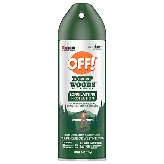 OFF! Deep Woods Mosquito Repellent V - 6 Oz