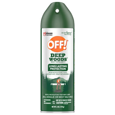 OFF! Deep Woods Mosquito Repellent V - 6 Oz