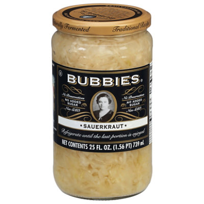 Bubbies Sauerkraut - 25 Oz - Image 3