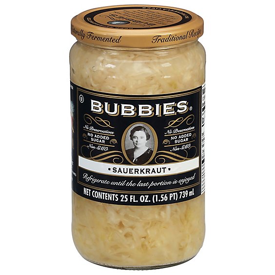 Bubbies Sauerkraut - 25 Oz