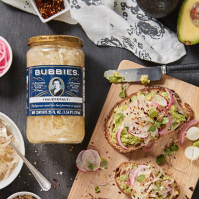 Bubbies Sauerkraut - 25 Oz - Image 5