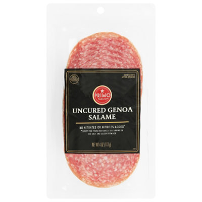 Primo Taglio Salame Italian Dry Reduced Sodium - 10 Oz