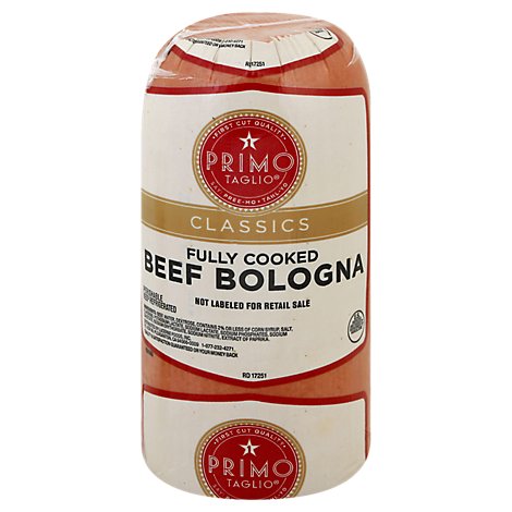 Primo Taglio Beef Bologna - 0.50 Lb