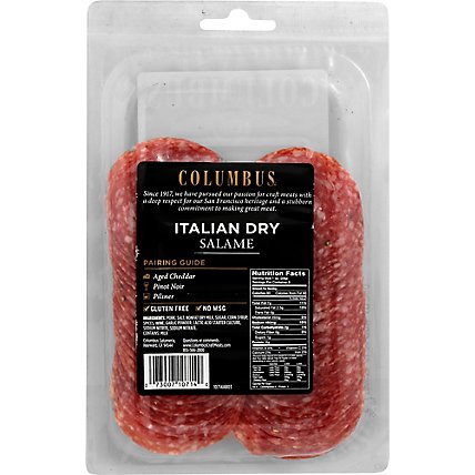 Columbus Italian Dry Salame - 0.50 Lb - Image 5
