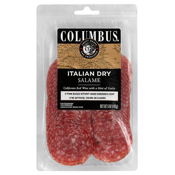 Columbus Italian Dry Salame - 0.50 Lb