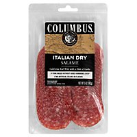 Columbus Italian Dry Salame - 0.50 Lb - Image 1