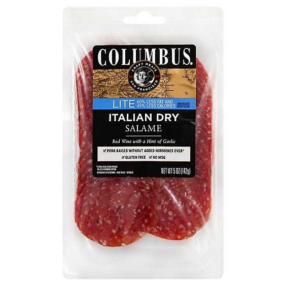 Columbus Salame Italian Dry Lite - 5 Oz