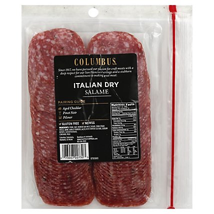Columbus Italian Dry Salame - 12 Oz. - Image 5