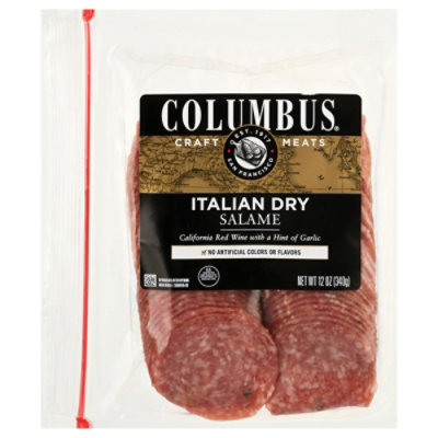 Columbus Italian Dry Salame - 12 Oz. - Image 2