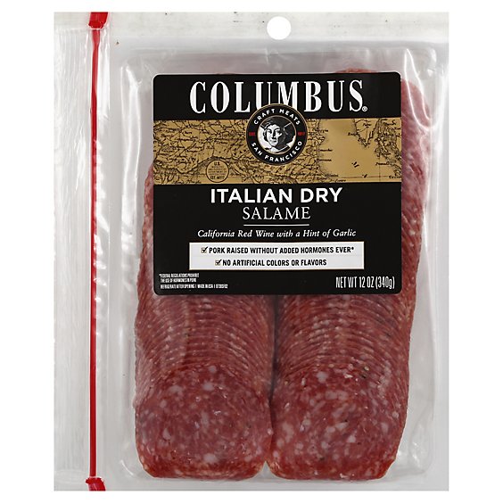Columbus Italian Dry Salame - 12 Oz.