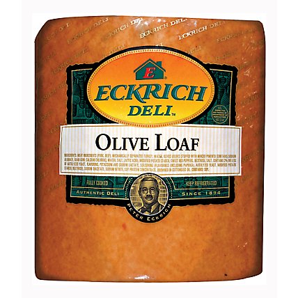 Eckrich Olive Loaf - 0.50 Lb - Image 1