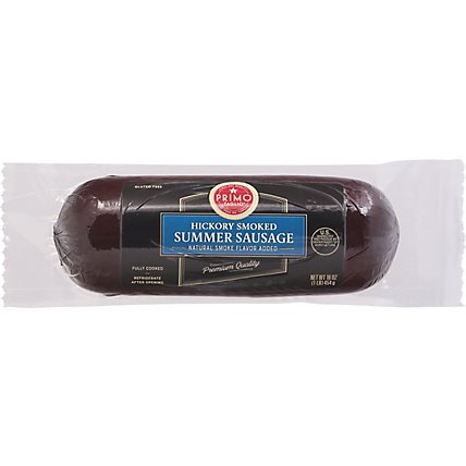 Primo Taglio Classics Sausage Summer Hickory Smoked - 16 Oz