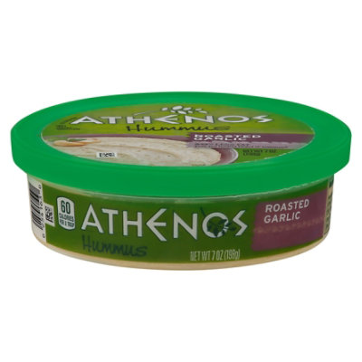 Athenos Hummus Roasted Garlic 7 Oz Safeway