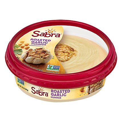Sabra Roasted Garlic Hummus - 10 Oz. - Image 1