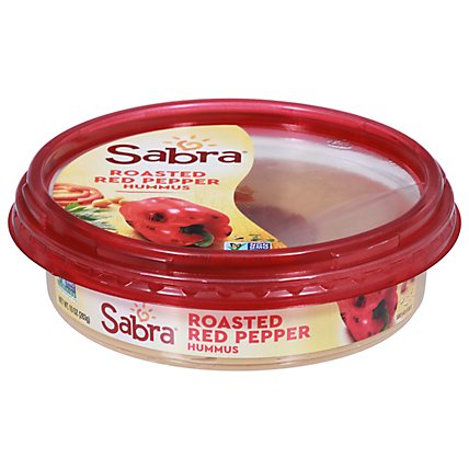 Sabra Roasted Red Pepper Hummus - 10 Oz - Image 2