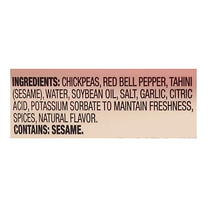 Sabra Roasted Red Pepper Hummus - 10 Oz - Image 5
