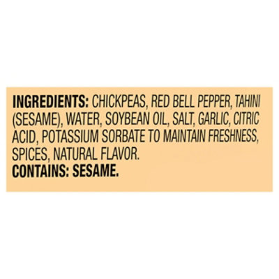 Sabra Roasted Red Pepper Hummus - 10 Oz - Image 5