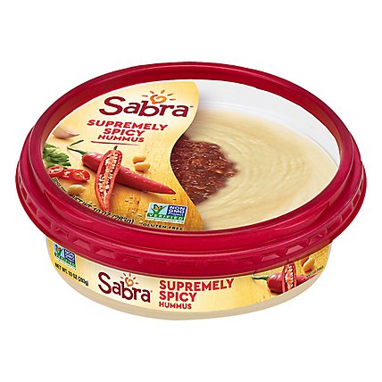 Sabra Supremely Spicy Hummus - 10 Oz. - Image 3