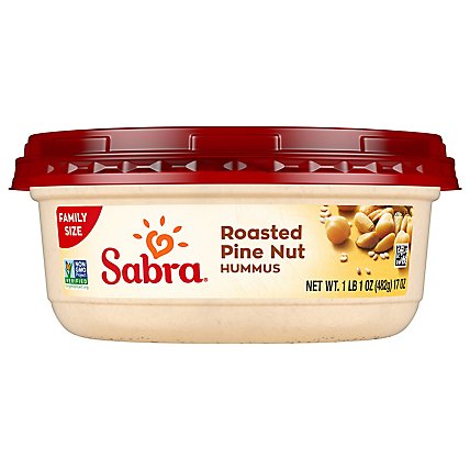 Sabra Roasted Pine Nut Hummus - 17 Oz. - Image 1