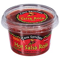 Casa Sanchez Salsa Hot Salsa Roja - 15 Oz - Image 1