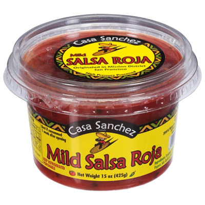 Casa Sanchez Mild Roja Salsa - 15 Oz. - Image 3