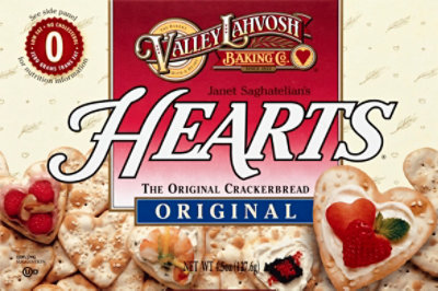 Valley Lahvosh Crackerbread Hearts Original - 4.5 Oz - Image 2