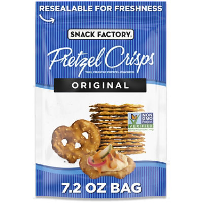 Snack Factory Original Pretzel Crisps - 7.2 Oz - Image 1
