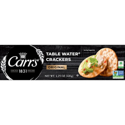 Carrs Table Water Crackers Original Baked Snack Crackers - 4.25 Oz - Image 8