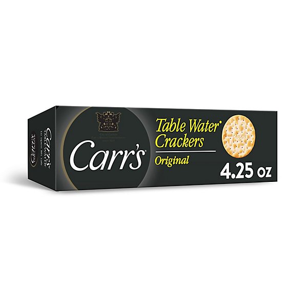 Carrs Table Water Original Crackers - 4.25 Oz