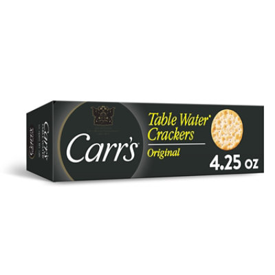 Carrs Table Water Original Crackers - 4.25 Oz