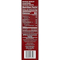 Carrs Whole Wheat Crackers NonGMO Project Verified Baked with 100% Whole Grain - 7 Oz - Image 6