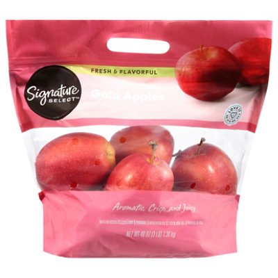 Signature SELECT/FARMS Gala Apples Prepacked Bag - 3 Lb - Image 2